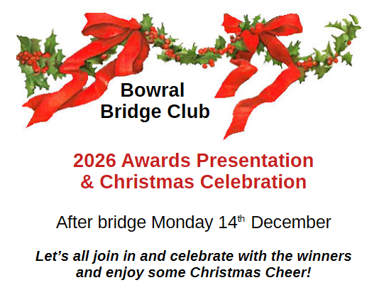 Awards Presentation & Christmas Cheer
