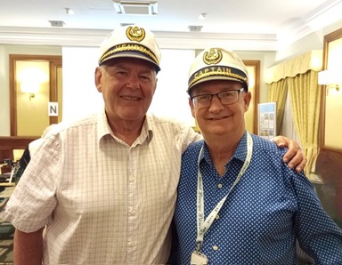 Birthday Boy Jim and the Deputy Captain