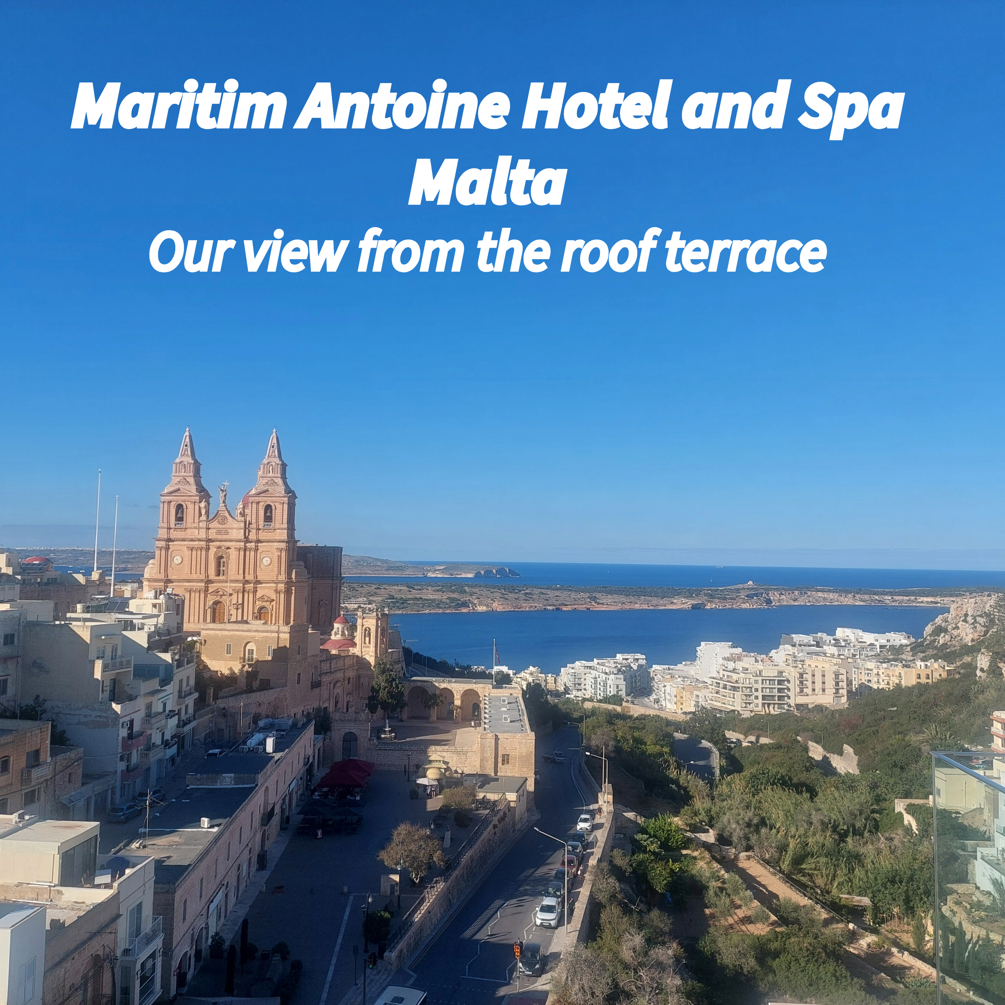 We are at the Maritim Antonine Hotel & Spa Malta