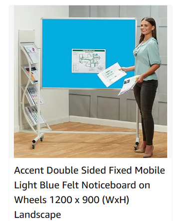 Felt Boards on Wheels