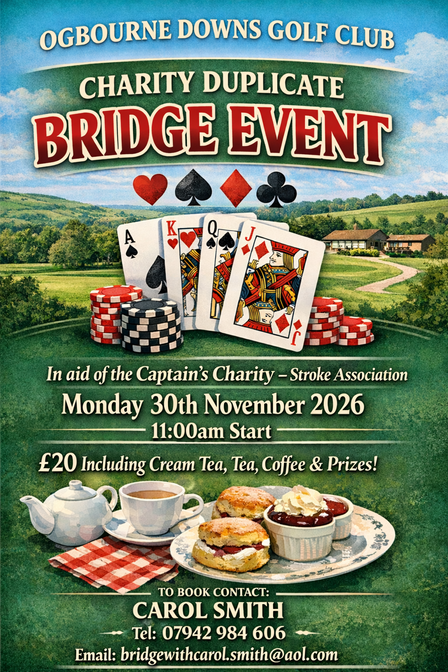 Charity Duplicate Bridge Event