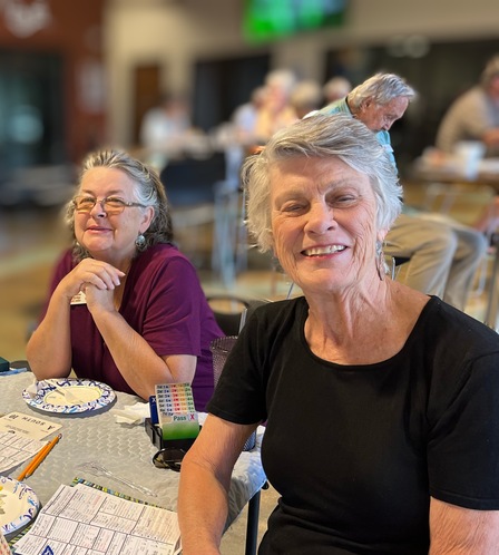 Susan & Linda Enjoying the Day at Bridgeworks