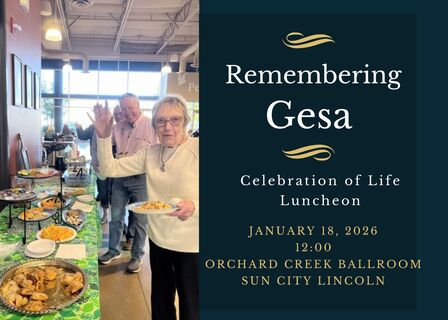 Gesa Celebration of Life Luncheon
