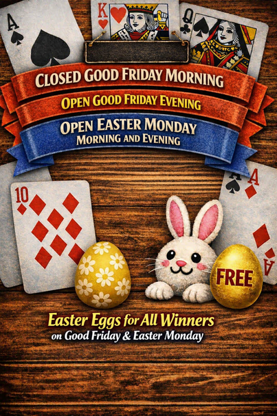 Easter opening (updated) now with Easter eggs for all winners