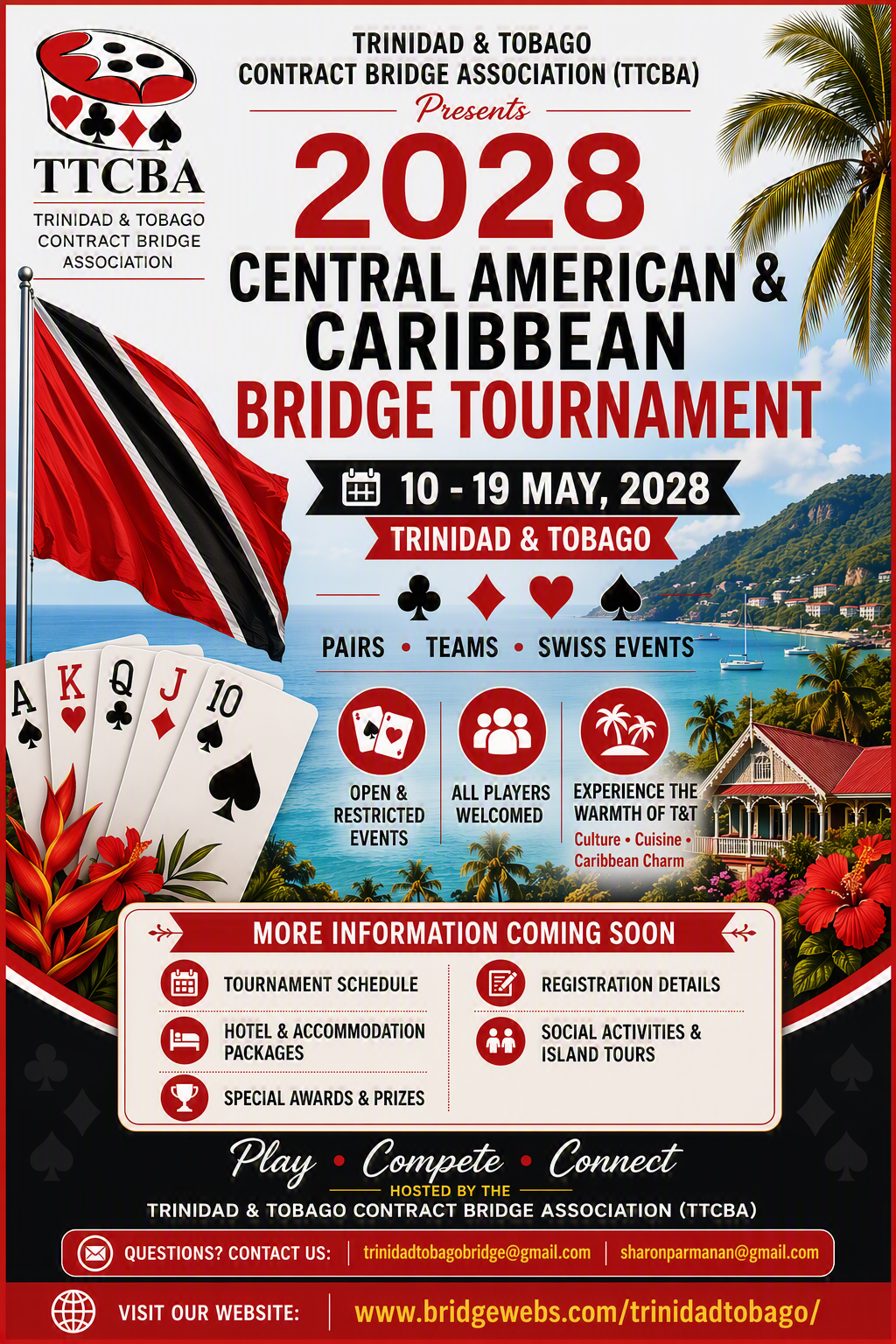 31st CACBF Zonal Championships - Trinidad, 10 - 19 May 2028