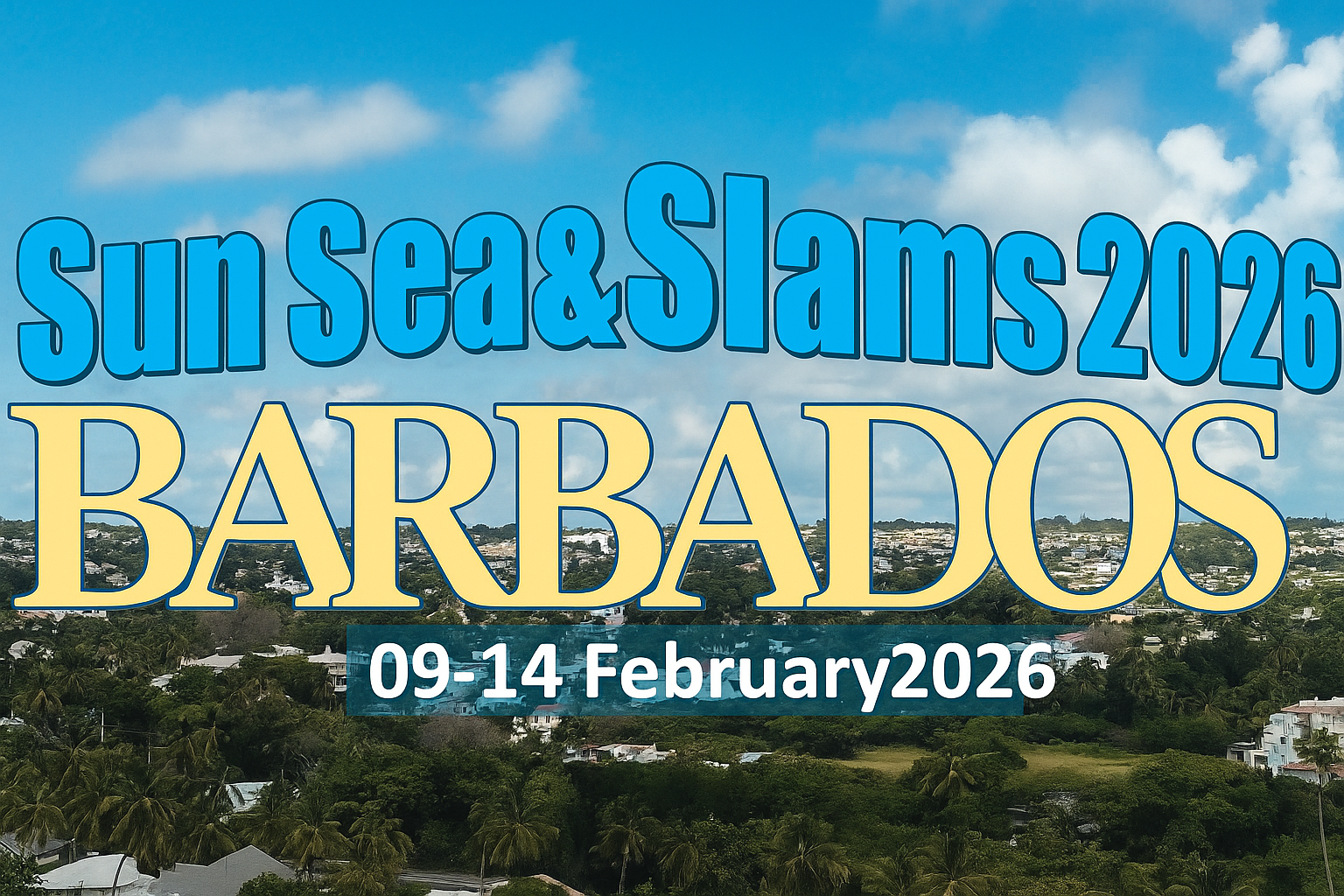 2026 Sun Sea & Slams Brochure