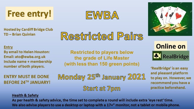 EWBA Restricted Pairs