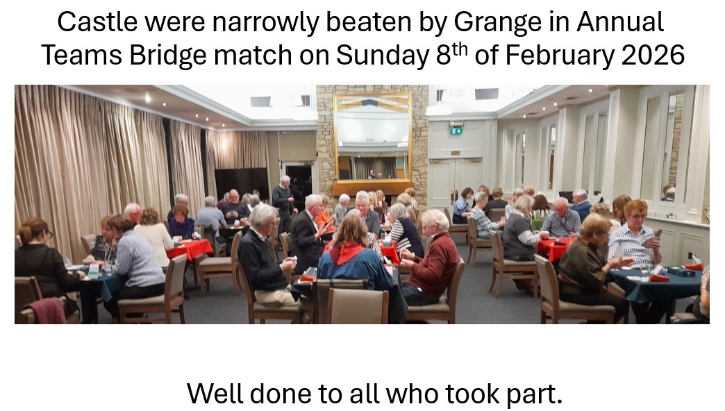 Castle Bridge Team Narrowly Lost To Grange