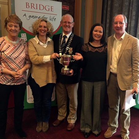 Congratulations to Margaret Forde & Orla O'Carroll - National Inter 'B' Pairs Champions, 2017
