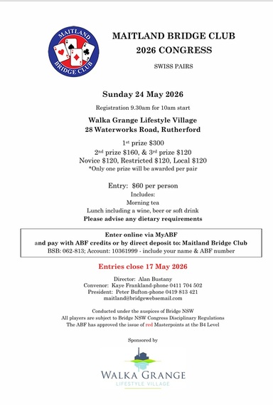 Local Up Coming Congresses