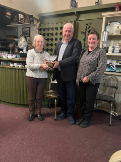 Maisie Barrett winners Mary Coakley and Ita Hayes