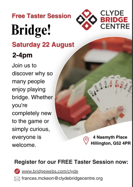 Taster Sessions: Tell Your Friends!