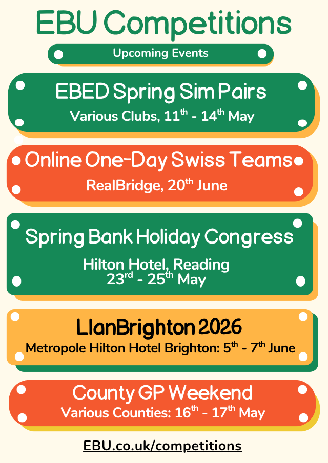 EBU Events May-June
