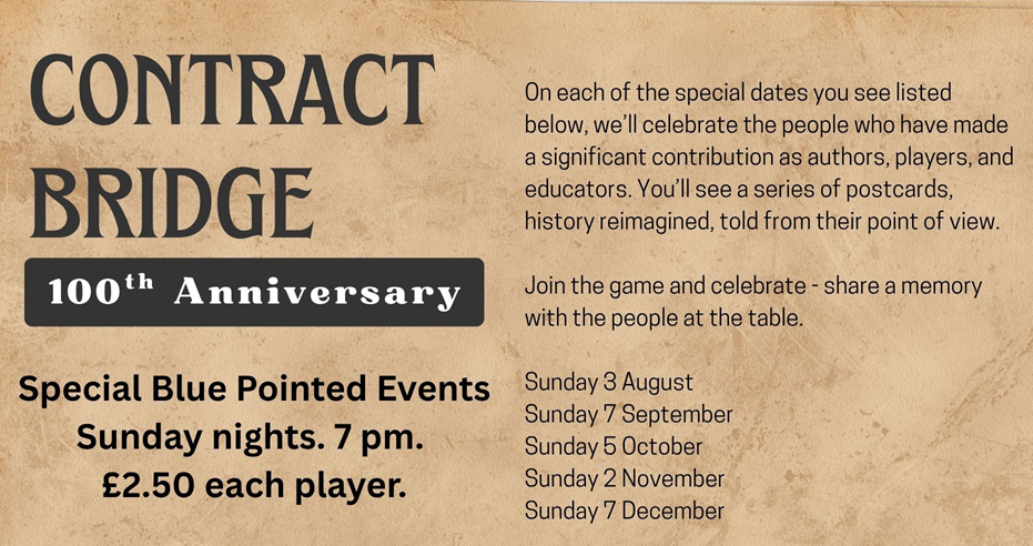 100 Years of Bridge - November 2nd