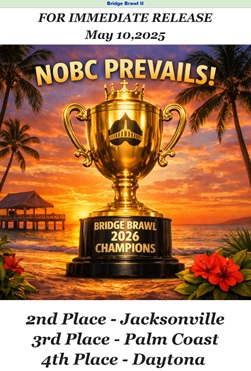BRIDGE BRAWL II RESULTS