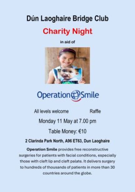Charity Night - 11 May 2026