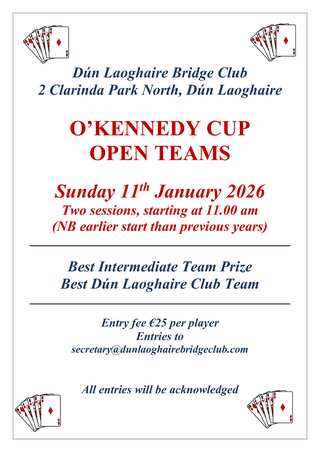 O'Kennedy Cup - Open Teams