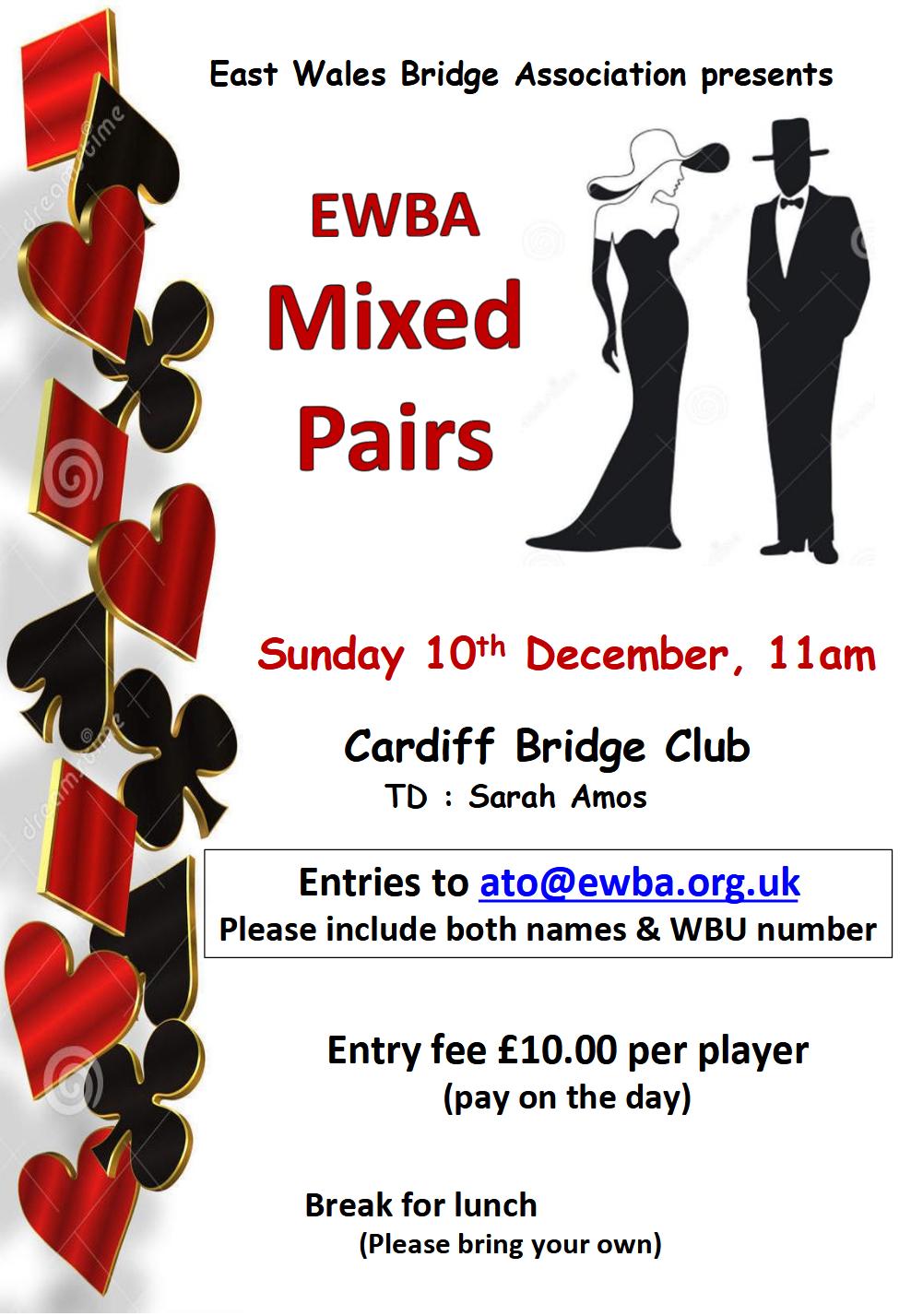 EWBA Mixed Pairs Competition