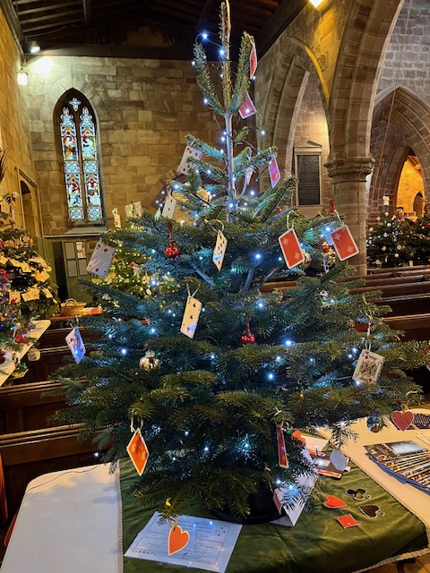 Thanks to Howard and Jennie for displaying the Club's Christmas Tree in the Church