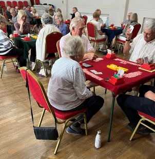 Competing in the Handicap Pairs 7th July 2025