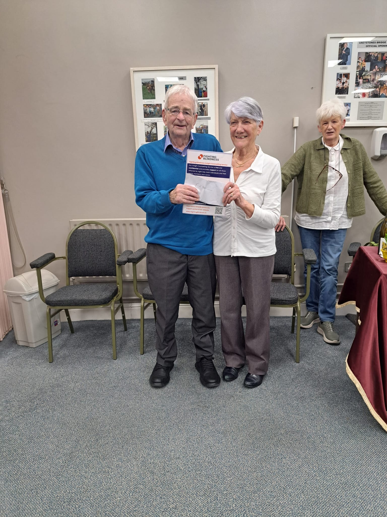 Charity Night 2026 - Annette speaking on behalf of Fighting Blindness