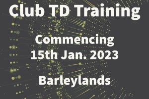 Club TD Training