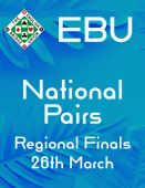 EBU National Pairs Regional Finals