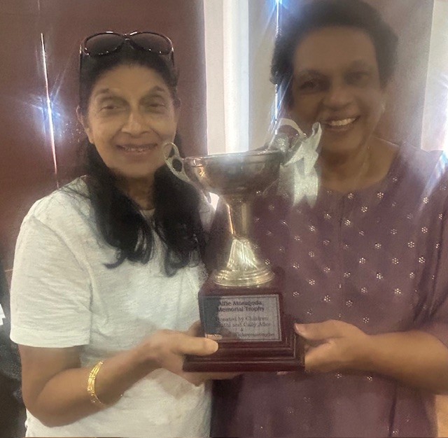 ALFIE MORAGODA MEMORIAL TROPHY