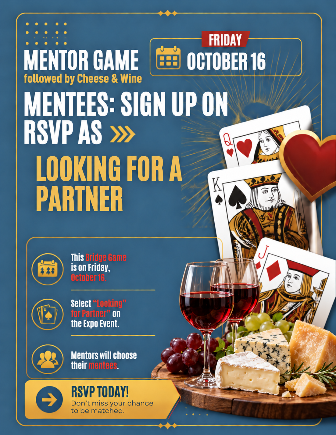 Sign up for the Mentor Game on October 16th