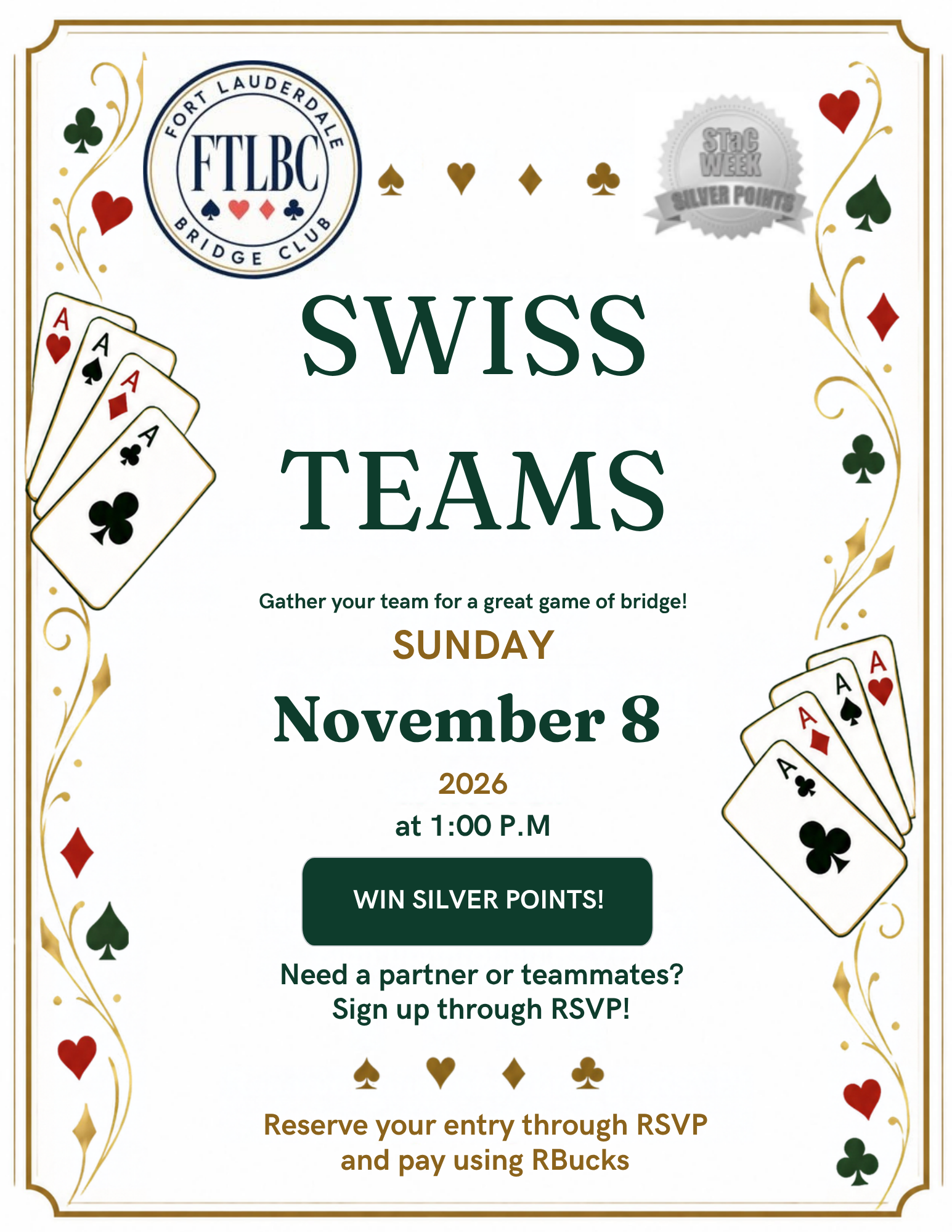 November Swiss Teams