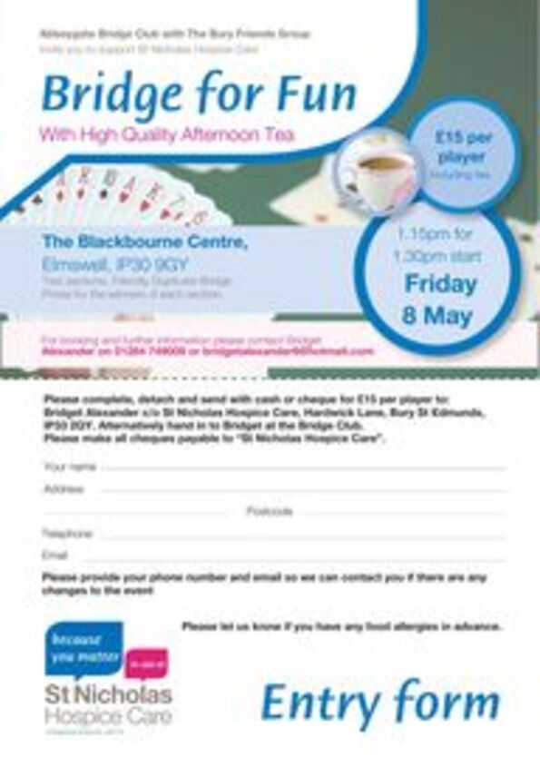 Hospice Bridge - 8th May 2026