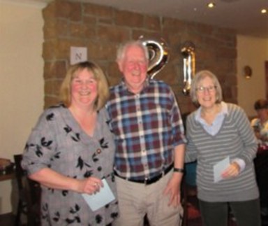 Consolation Pairs - Runners up - John & Wendy Ellwood.