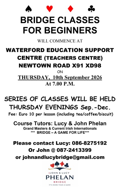 BEGINNER LESSONS - THURSDAY EVENINGS