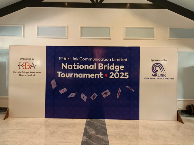 1st Airlink Communication Limited National Bridge Tournament 2025