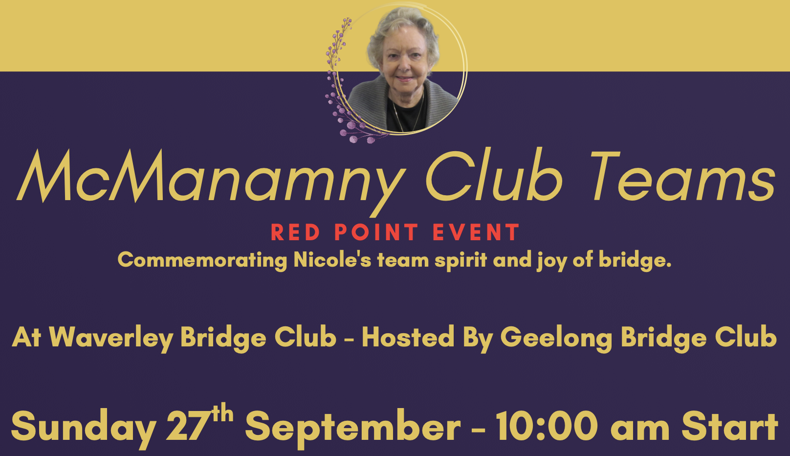 McManamny Club Teams @ Waverley Bridge Club