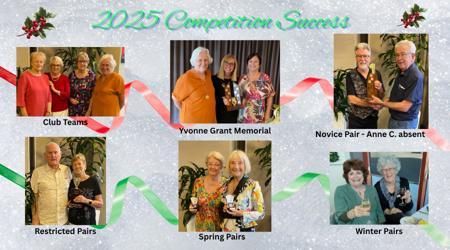 Thanks to all our Members for an Enjoyable Year