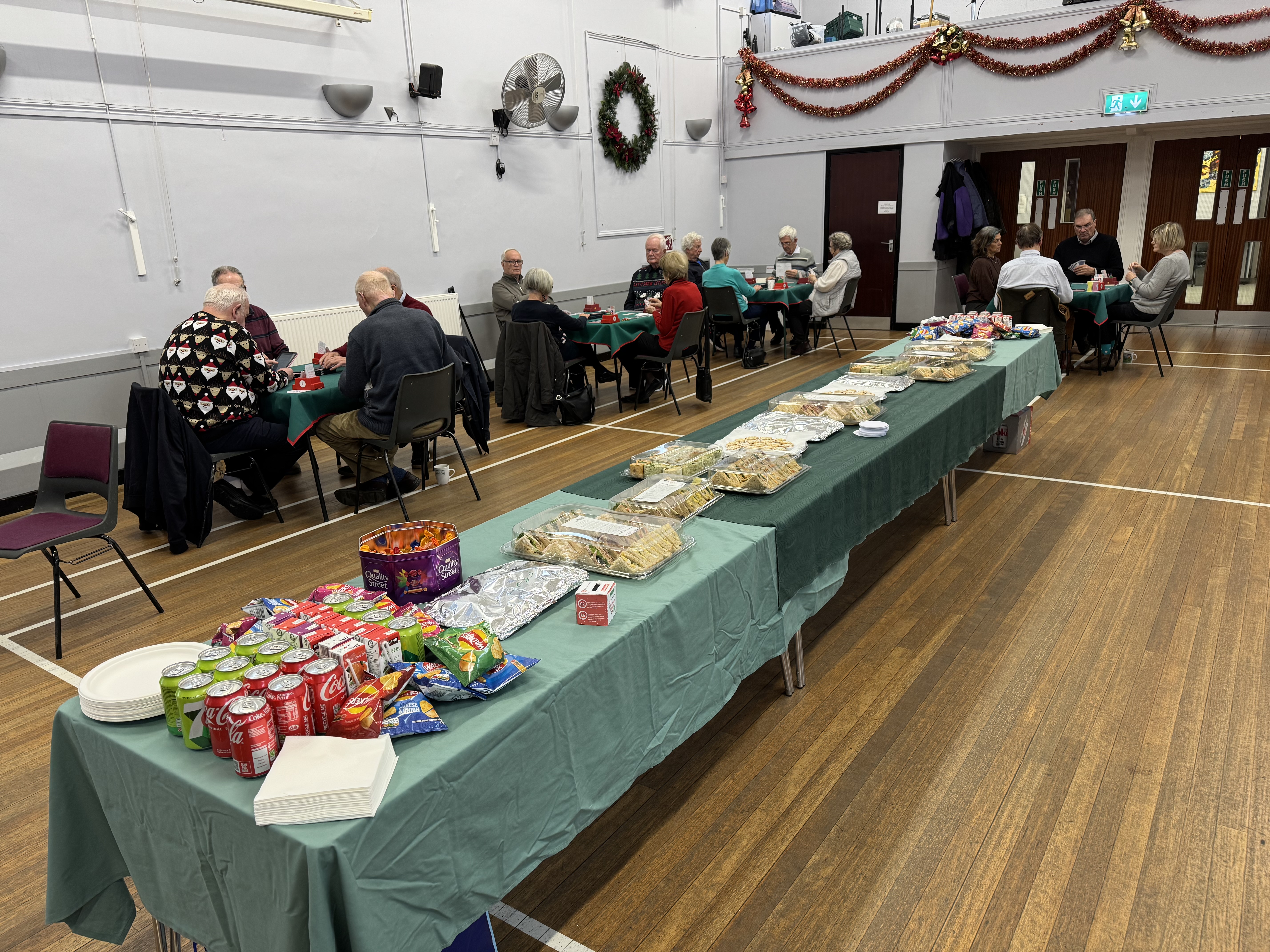 Great work by Wendy and her ladies catering team on Tuesday 16th December ...