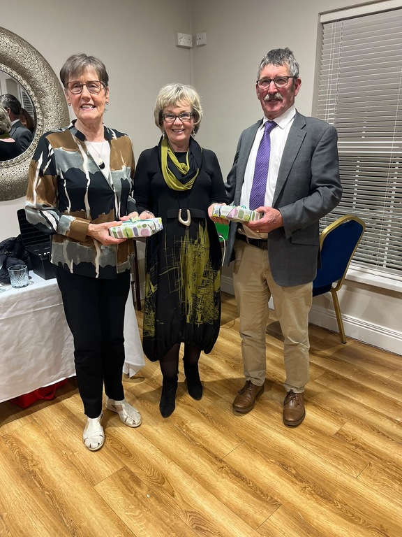 Congratulations to Margaret & Patsy on President’s Night