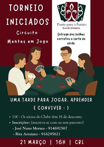 Torneio de Iniciados - Circuito Mentes em Jogo