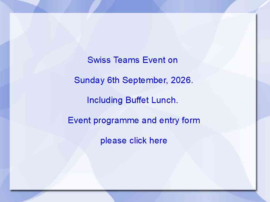 Swiss Teams Event