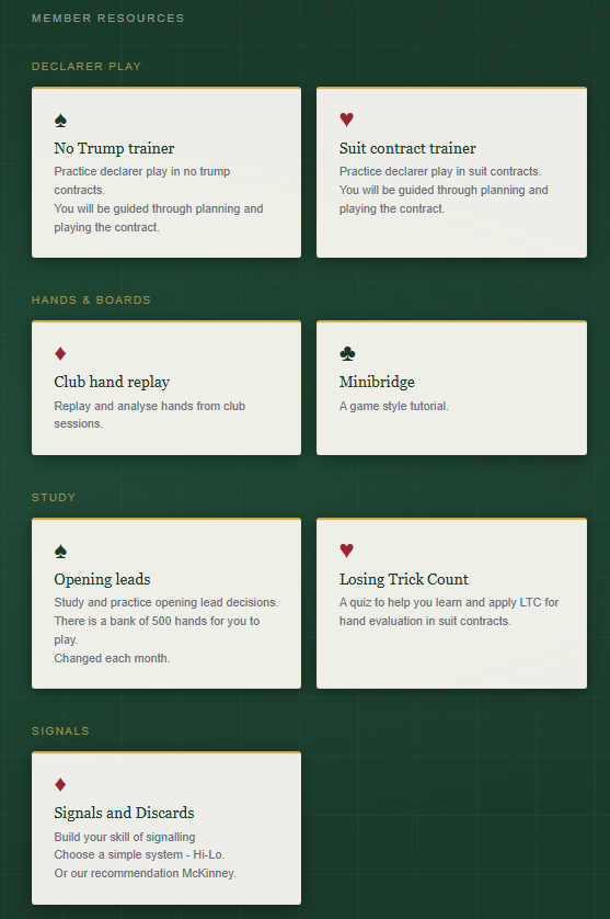 New - develop your skills
