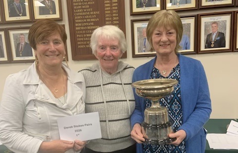 2026 Derek Stokes Pairs winners