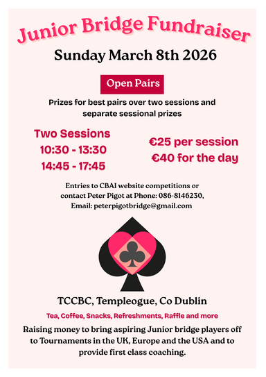 Junior Bridge Fundraiser