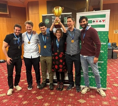 Michael Byrne's Team - Winners of European Winter Transnational Championships