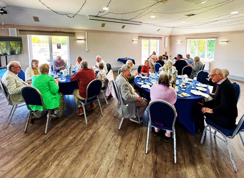 Rearranged Club Lunch