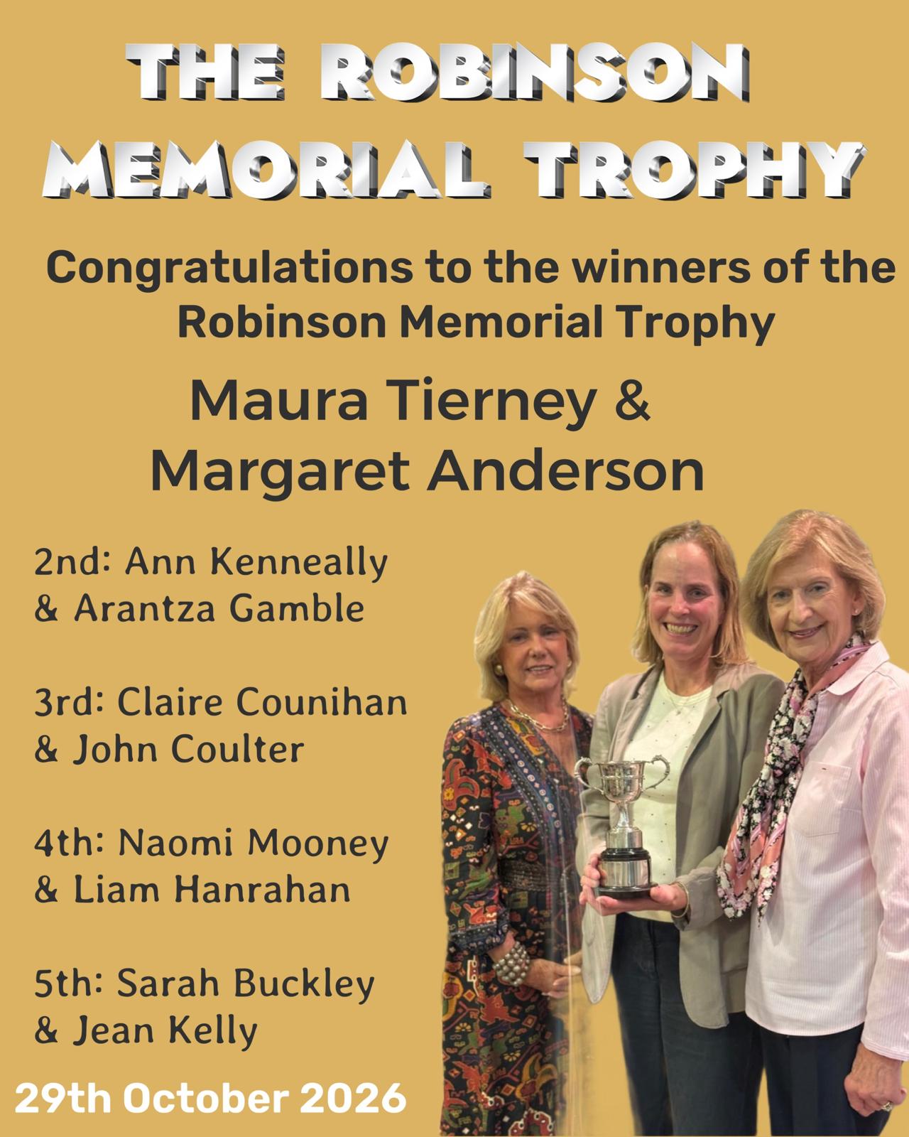 Robinson Memorial Trophy