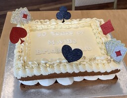50th anniversary cake
