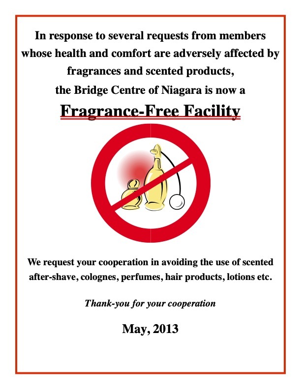 Fragrance Free Policy