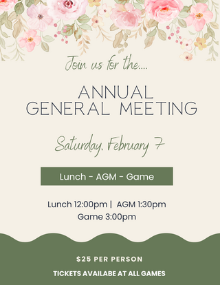 AGM February 7, 1:30