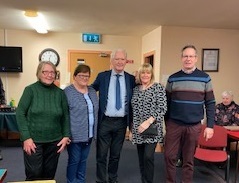 Winners Regional Teams 2023 - John McKiernan, Olive Kilbane, Una Flynn and Joan Donellan